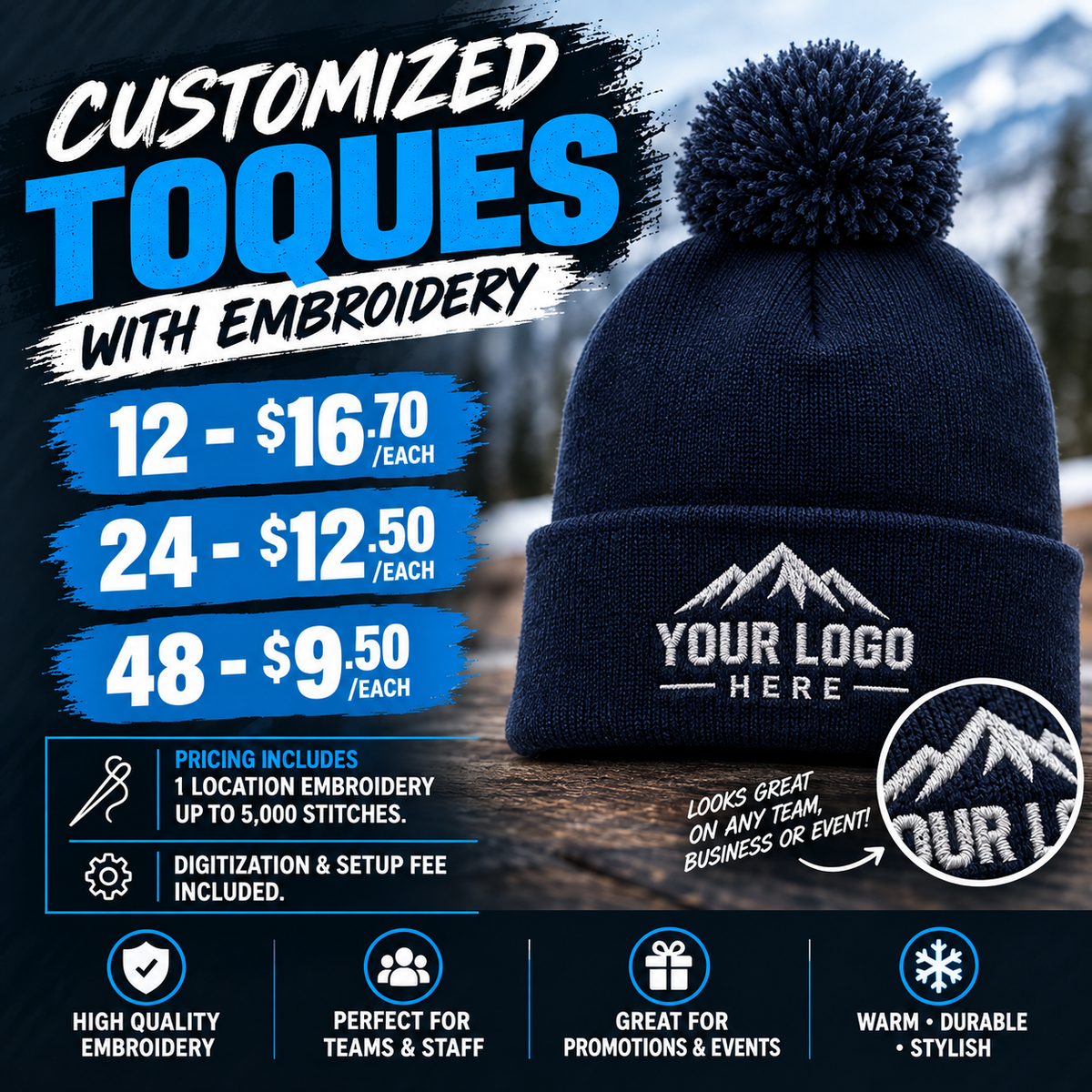 Everyday Knit Cuff Toque