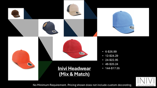 INIVI TENFOUR 2 PANEL TRUCKER CAP
