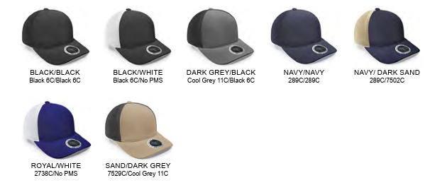 INIVI TENFOUR 2 PANEL TRUCKER CAP