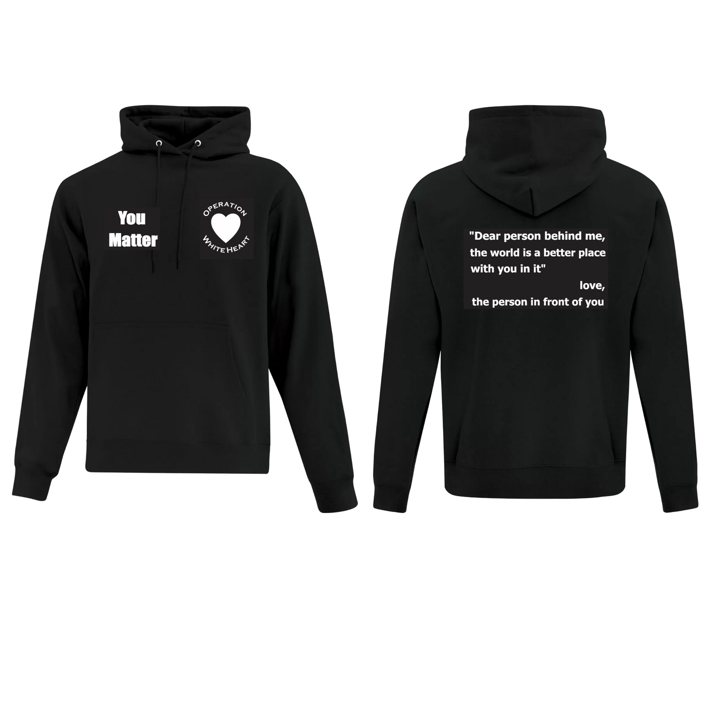 OPERATION WHITE HEART HOODIE